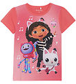 Minymo T-shirt - Gabby's Dollhouse - Calypso Coral Minymo T-shirt - Gabby's Dollhouse - Calypso Coral