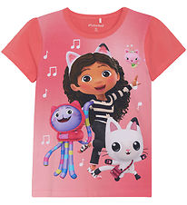 Minymo T-shirt - Gabby's Dollhouse - Calypso Coral Minymo T-shirt - Gabby's Dollhouse - Calypso Coral