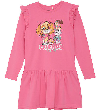 Minymo Kjole - Paw Patrol - Azalea Pink Minymo Kjole - Paw Patrol - Azalea Pink