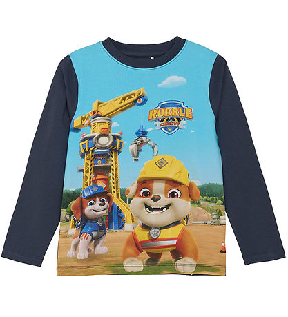 Minymo Bluse - Paw Patrol - Blue Nights Minymo Bluse - Paw Patrol - Blue Nights