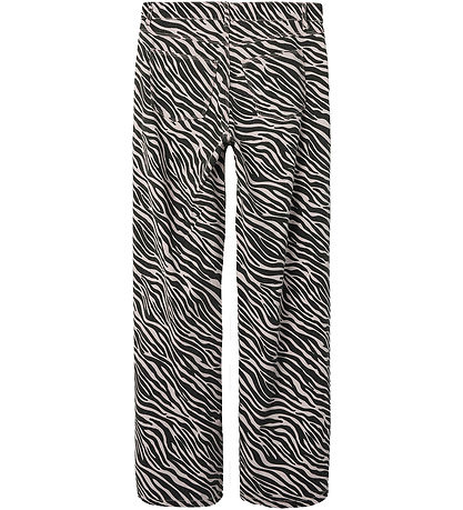 LMTD Bukser - NlfZebra - Pink Marshmallow/Raven Zebra