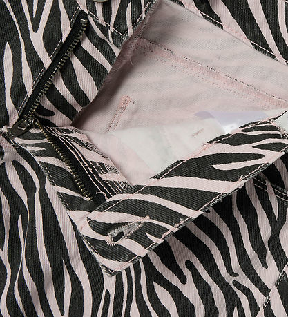 LMTD Bukser - NlfZebra - Pink Marshmallow/Raven Zebra LMTD Bukser - NlfZebra - Pink Marshmallow/Raven Zebra
