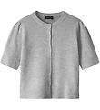 LMTD Cardigan - Strik - NlfLodet - Light Grey Melange LMTD Cardigan - Strik - NlfLodet - Light Grey Melange