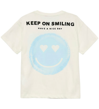 Vero Moda Girl T-shirt - VmPhotostatic - Snow White/Balloon Vero Moda Girl T-shirt - VmPhotostatic - Snow White/Balloon