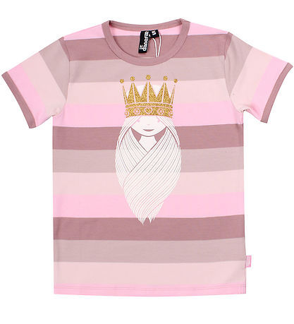 Danefæ T-shirt - Danerainbow Ringer - Poof Prinsesse Danefæ T-shirt - Danerainbow Ringer - Poof Prinsesse
