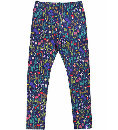 Danefæ Leggings - Danandrea Modal - Navy Botanical