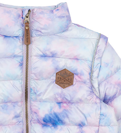 Mikk-Line Puffer Jacket/Waistcoat - 2-I-1 - Dusk