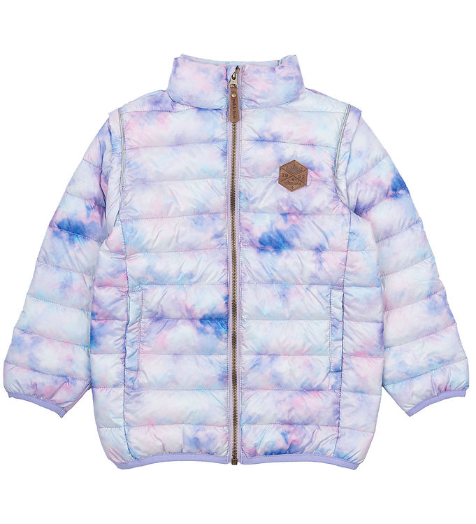 Mikk-Line Dynejakke/Vest - 2-i-1 - Dusk