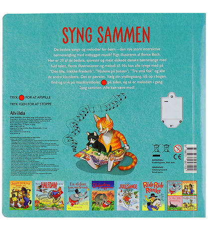 Alvilda Bog m. Lyd - Syng sammen - De bedste sange med melodi Alvilda Bog m. Lyd - Syng sammen - De bedste sange med melodi