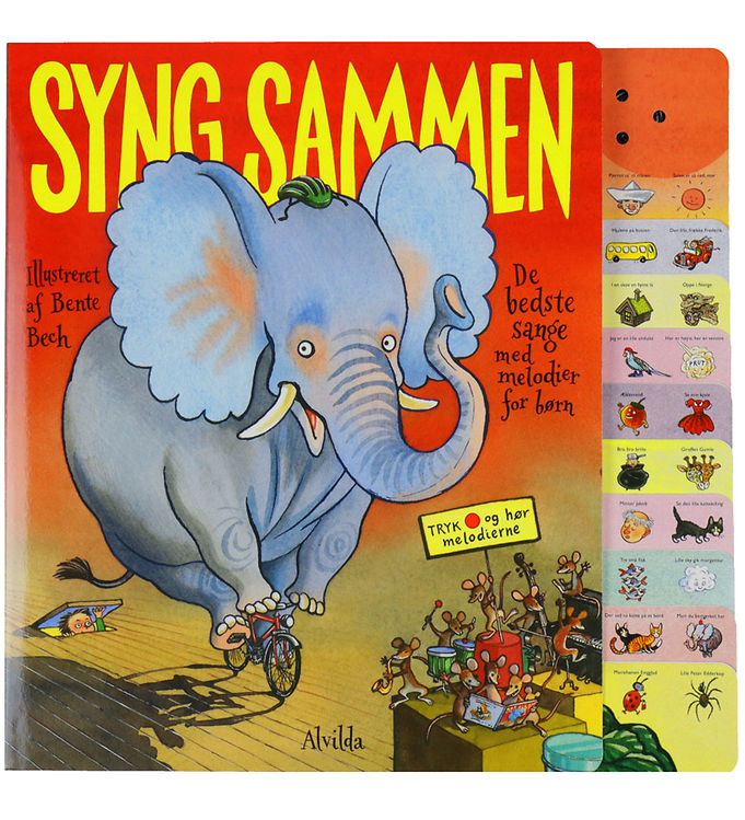 Alvilda Bog m. Lyd - Syng sammen - De bedste sange med melodi