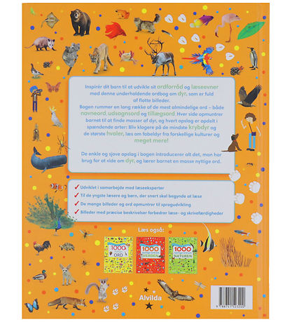 Alvilda Bog - 1000 nyttige ord om dyr