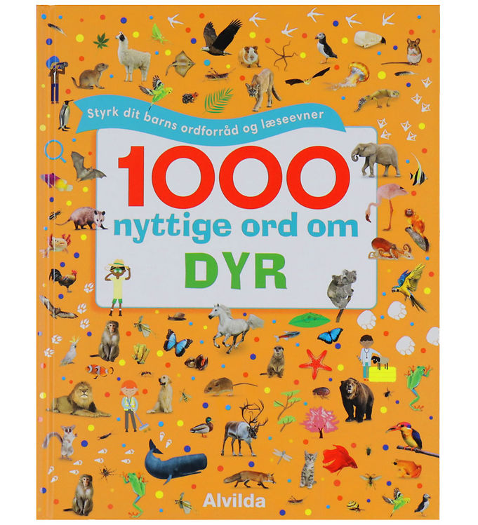 Alvilda Bog - 1000 nyttige ord om dyr