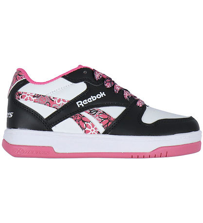 Heelys X Reebok Rullesko - BB 4500 Low - Sort/Hvid/Pink Heelys X Reebok Rullesko - BB 4500 Low - Sort/Hvid/Pink