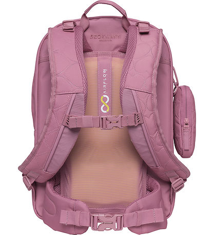 Beckmann Skoletaske - Sport Air - 30L - Padded Heart - Rose