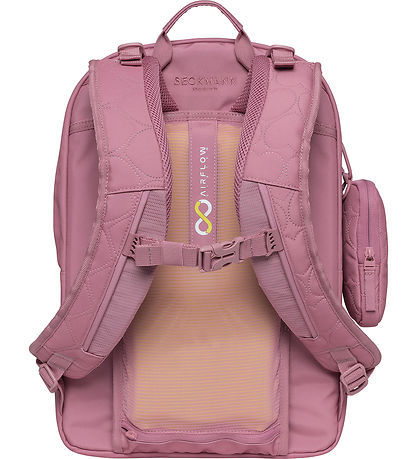 Beckmann Skoletaske - Sport Air - 30L - Padded Heart - Rose