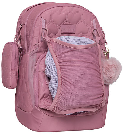 Beckmann Skoletaske - Sport Air - 30L - Padded Heart - Rose
