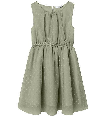 Name It Dress - NkfVabos - Tea/W. Tone IN Tone Lurex