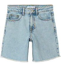 Name it Shorts - Noos - NkfBella - Light Blue Bleched Denim Name it Shorts - Noos - NkfBella - Light Blue Bleched Denim