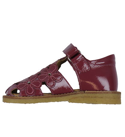 Angulus Sandaler - Berry m. Blomster