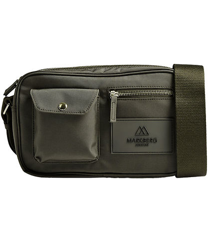 Markberg Skuldertaske - DarlaMBG - Dark Olive/Gold