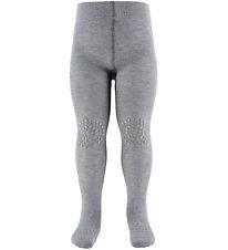 GoBabuGo Skridsikre Strømpebukser - Bambus - Grey Melange GoBabuGo Skridsikre Strømpebukser - Bambus - Grey Melange