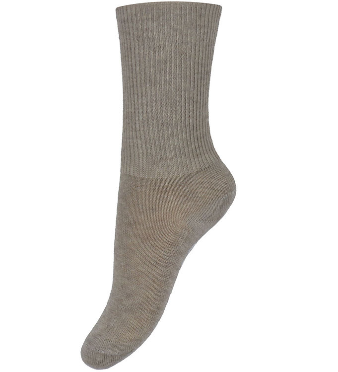 GoBabyGo Strømper - Non-Slip Socks - Sand billede