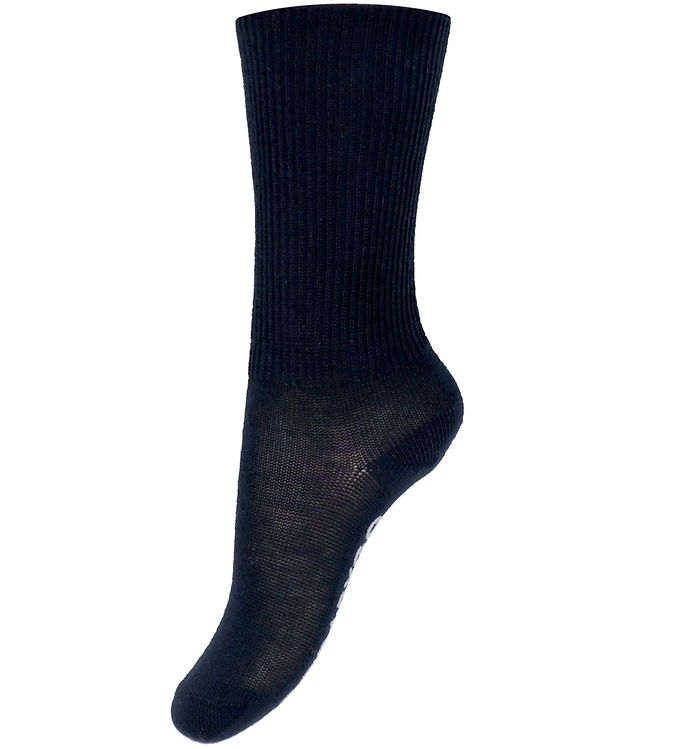 GoBabyGo Strømper - Non-Slip Socks - Navy Blue billede