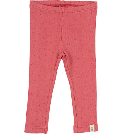 Petit Piao Leggings - Modal - Dot - Light Berry Petit Piao Leggings - Modal - Dot - Light Berry