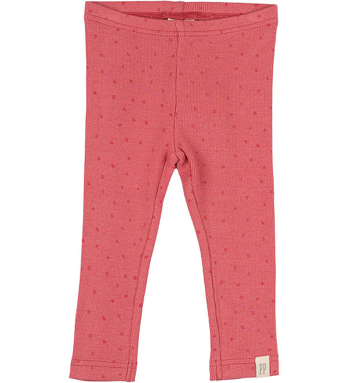 Petit Piao Leggings - Modal - Dot - Light Berry