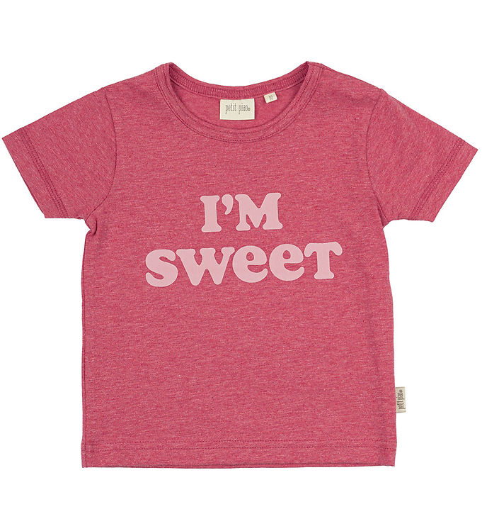 Petit Piao Motif T-shirt - Light Berry