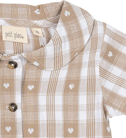 Petit Piao Skjorte - Off White Heart Petit Piao Skjorte - Off White Heart