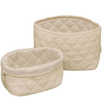Cam Cam Opbevaringskurve - 2-pak - 22x15/24x17 cm - Praline Cam Cam Opbevaringskurve - 2-pak - 22x15/24x17 cm - Praline