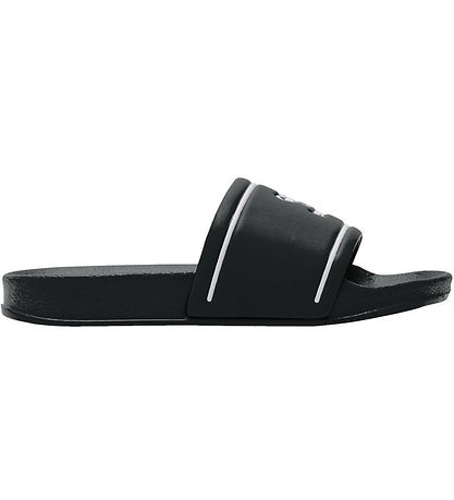 Hummel Badesandaler - Pool Slide Jr - Sort/Hvid Hummel Badesandaler - Pool Slide Jr - Sort/Hvid
