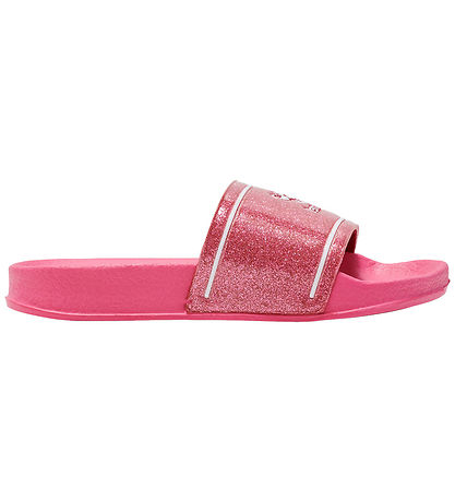 Hummel Badesandal - Pool Slide Glitter Jr - Raspberry Hummel Badesandal - Pool Slide Glitter Jr - Raspberry