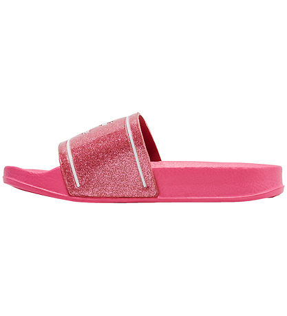 Hummel Badesandal - Pool Slide Glitter Jr - Raspberry Hummel Badesandal - Pool Slide Glitter Jr - Raspberry