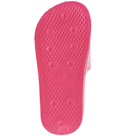 Hummel Badesandal - Pool Slide Glitter Jr - Raspberry