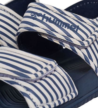 Hummel Badesandaler - Playa JR - Black Iris/Marshmallow