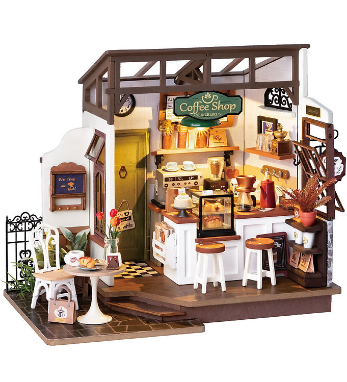 Rolife Miniature-diorama - DIY - Slow Life Café DG162 - 183 Dele