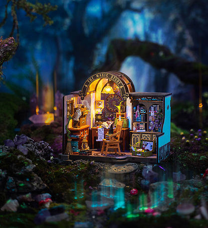 Rolife Miniature-diorama - DIY - The Magic Study DG166 - 267 Del