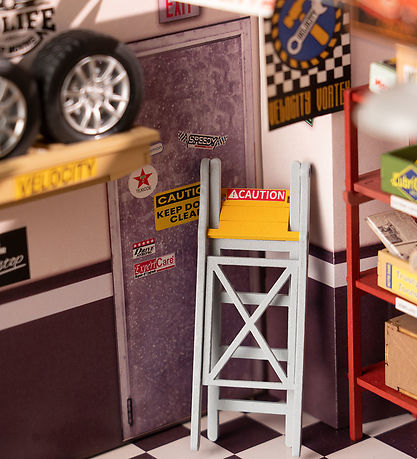 Rolife Miniature-diorama - DIY - Garage Workshop DG165 - 157 Del