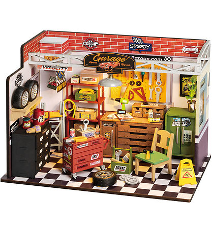Rolife Miniature-diorama - DIY - Garage Workshop DG165 - 157 Del