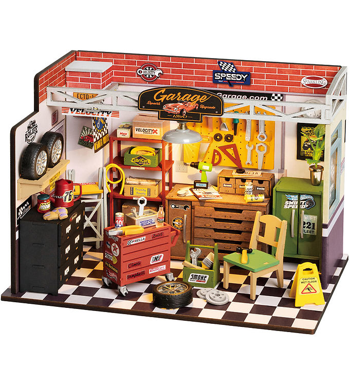 Rolife Miniature-diorama - DIY - Garage Workshop DG165 - 157 Del