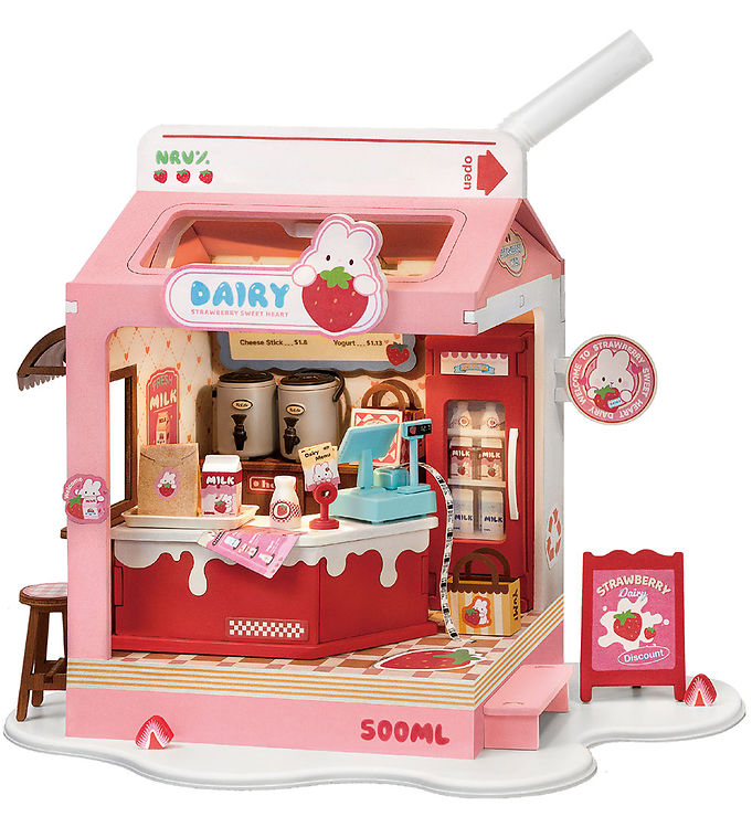 Rolife Miniature-diorama - DIY - Strawberry Milk Box DS034 - 73
