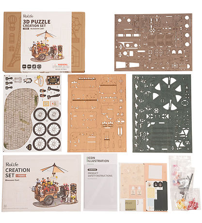 Rolife Miniature-diorama - DIY - Blossom Cart TGS03 - 187 Dele