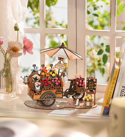 Rolife Miniature-diorama - DIY - Blossom Cart TGS03 - 187 Dele Rolife Miniature-diorama - DIY - Blossom Cart TGS03 - 187 Dele