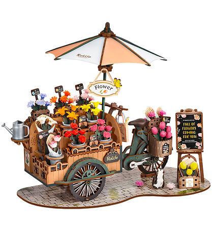 Rolife Miniature-diorama - DIY - Blossom Cart TGS03 - 187 Dele Rolife Miniature-diorama - DIY - Blossom Cart TGS03 - 187 Dele