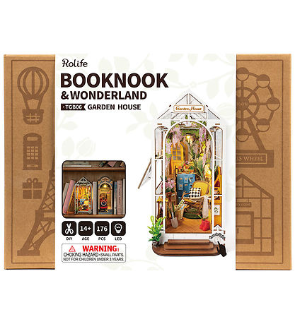 Rolife Miniature-diorama - DIY - Book Nook & Wonderland - Garden