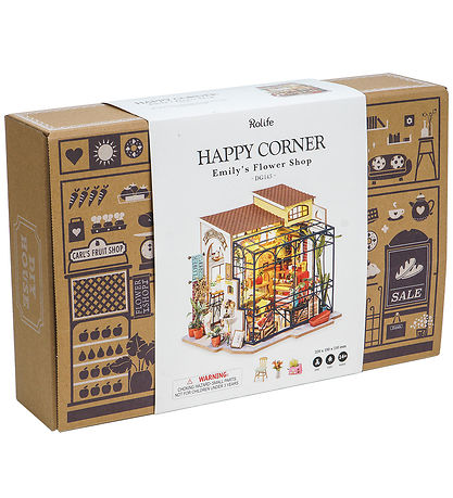 Rolife Miniature-diorama - DIY - Happy Corner - Emily's Flower S