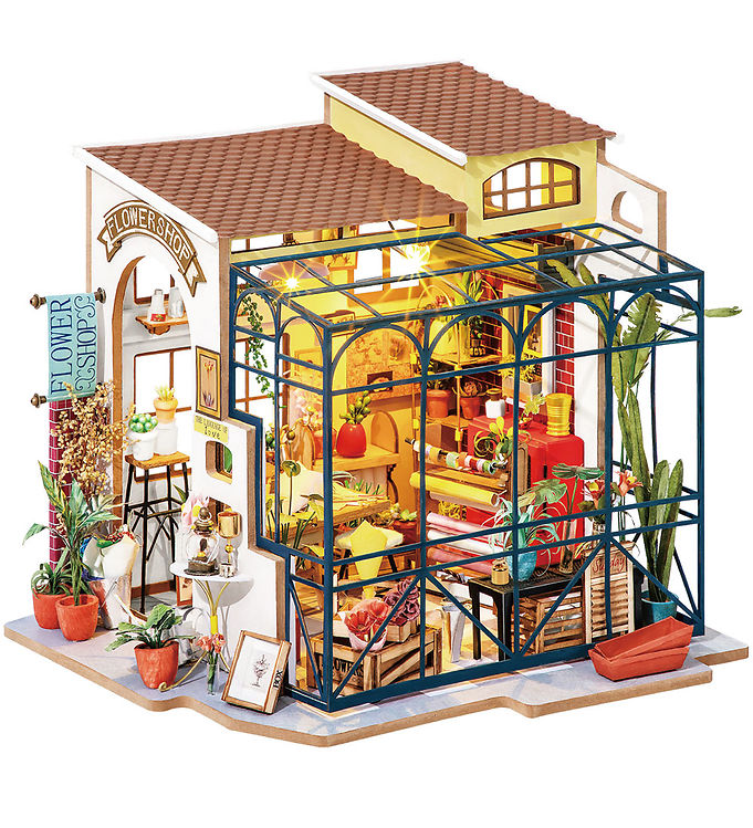 Rolife Miniature-diorama - DIY - Happy Corner - Emily's Flower S