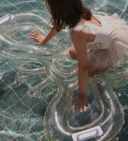 SunnyLife Flyder - 112x85 cm - Sommerfugl - Cotton Candy/Glitter